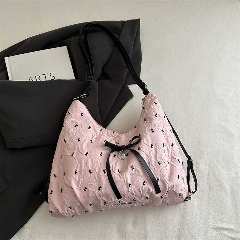 Women's Casual Commuter Large Capacity Multi Use Backpack 2025 New Daily Versatile Shoulder Bag College Student Tote Bag - Image 3