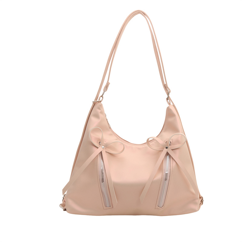 2025 New Bow Soft Multi-Use Dual Shoulder Tote Bag for Women Korean Design - Image 5