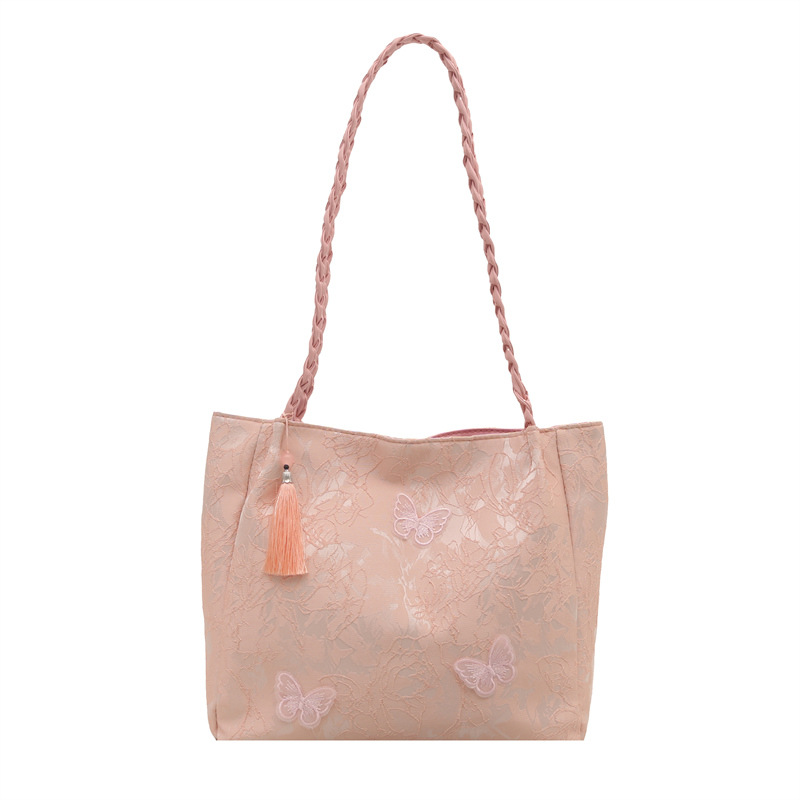 Casual Minimalist Large Capacity Women's Tote Bag 2025 New Trendy Shoulder Bag - Image 5