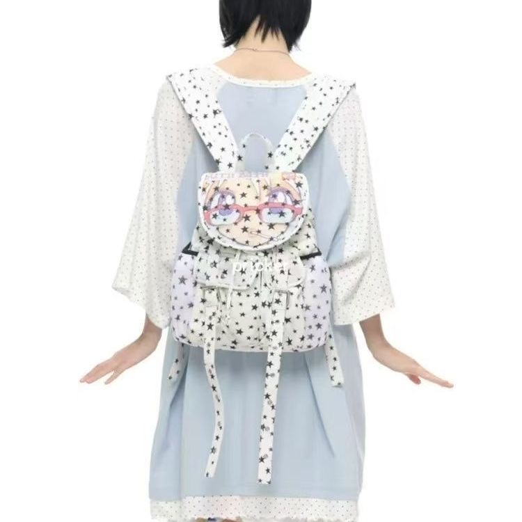 Youthbath x Oliwa Star Illustration Backpack School Bag - Image 2